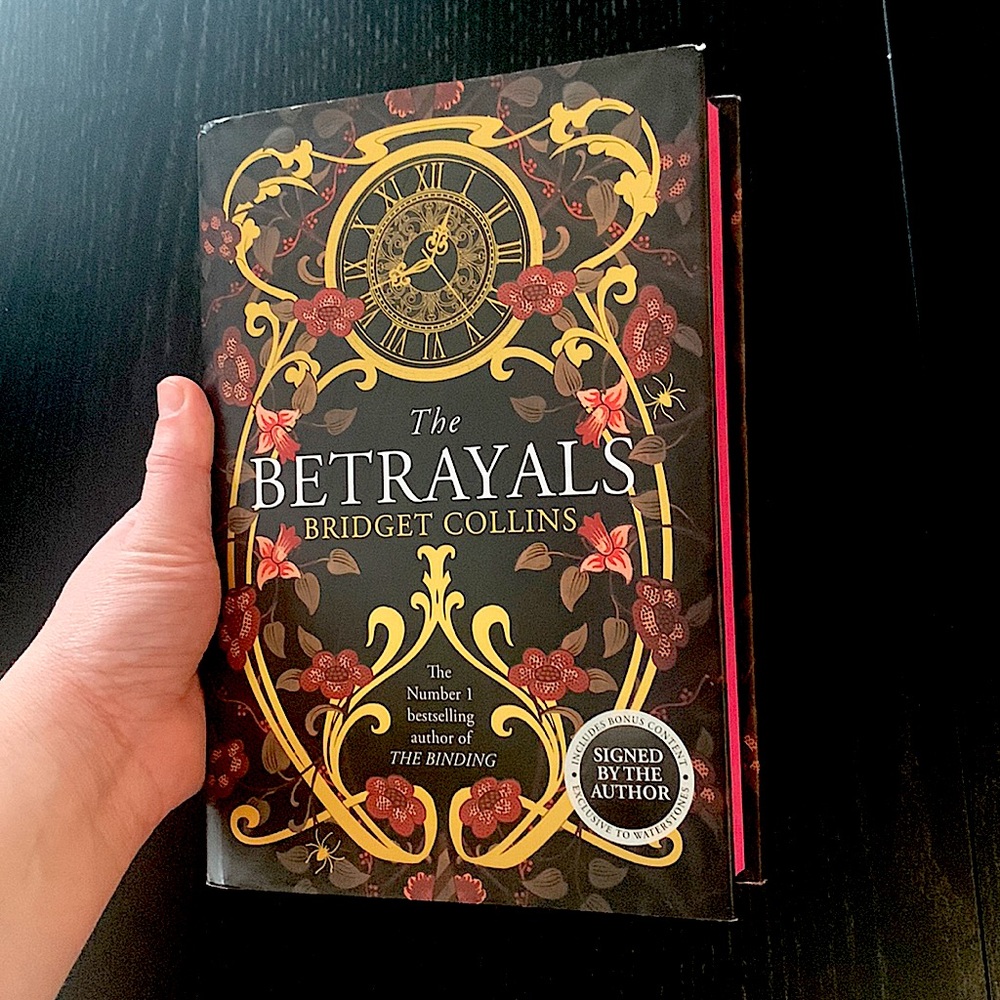 Waterstones Exclusive Edition of The Betrayals Hardback Book
